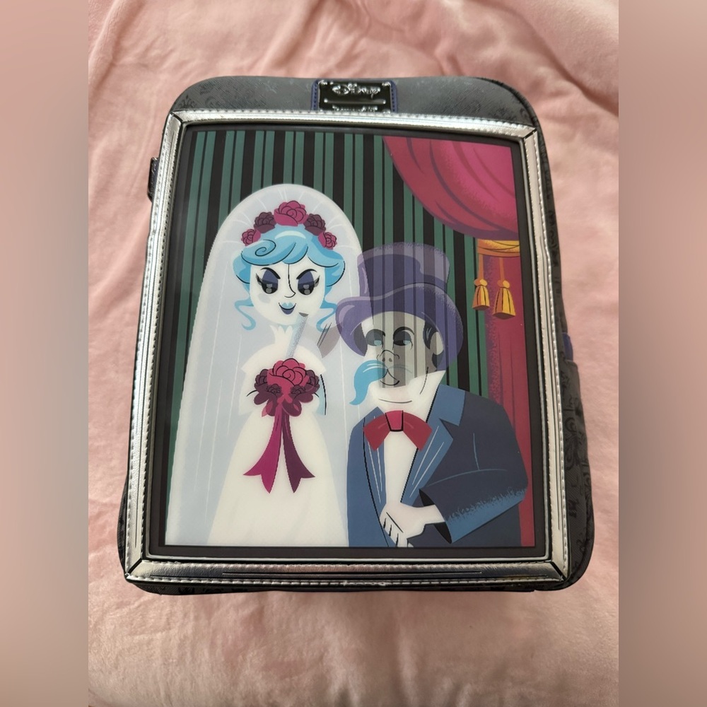 Loungefly Haunted Mansion Backpack with Lenticular Portrait